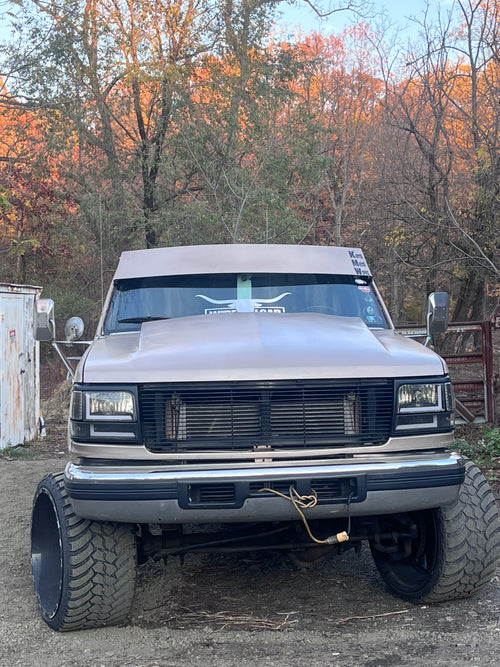 92-97 ford f150,250,350,superduty cowl hood